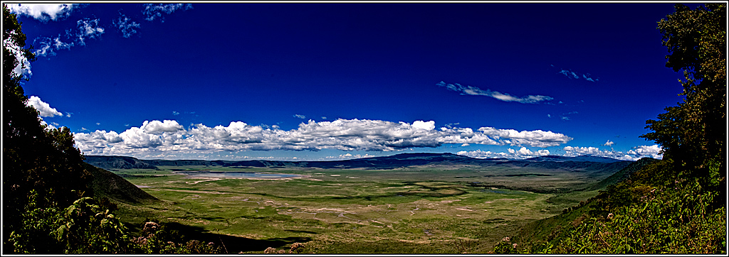 Ngorongoro Krater   Panorama